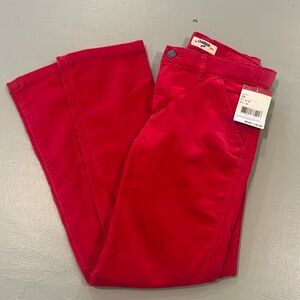 NWT OshKosh Red Velvet Pant